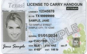 Texas LTC License